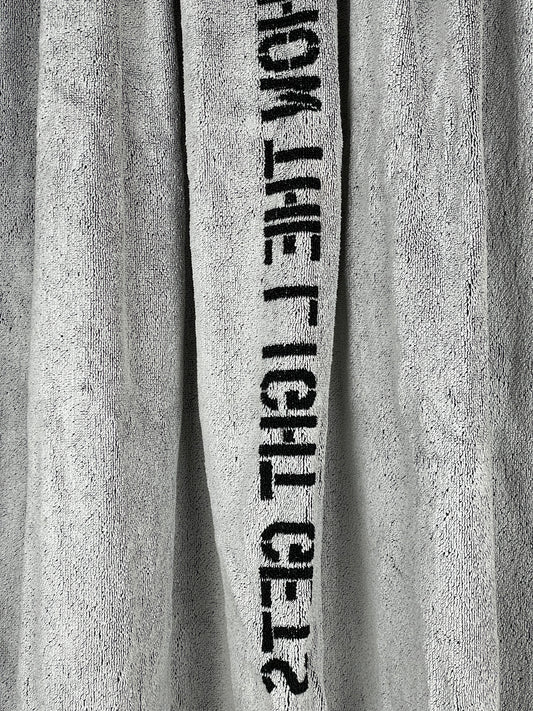 Raf Simons SS09 Typographic Christopher Wool Towel – photo 9