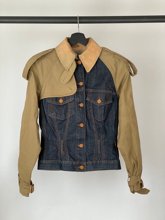 Jean Paul Gaultier Trench Denim Jacket